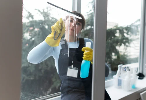 Nettoyage de vitres intérieures et extérieures à Saint-Projet